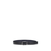Ferragamo Black Calf Leather Bos Taurus Belt
